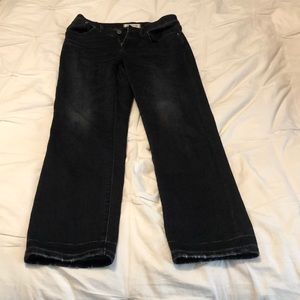 Black Cruiser Straight Madewell Jeans